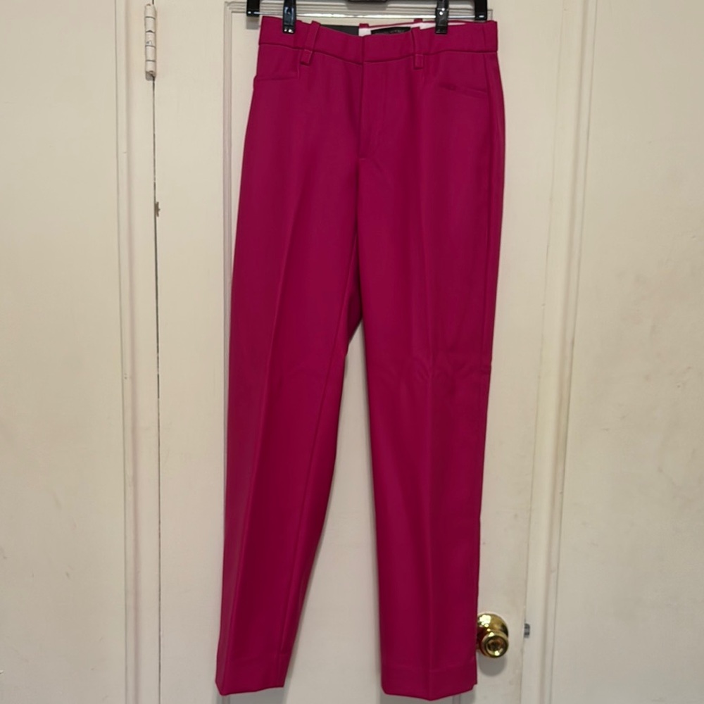 Banana Republic Pink Pantsuit High-Waisted Tailored